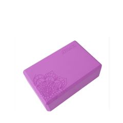 AMAYA - JÓGA TÉGLA - LILA - 23 X 15 X 8 CM 