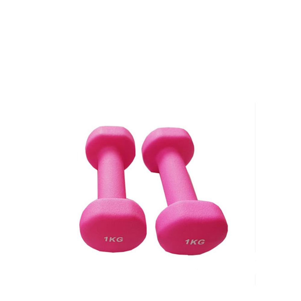 SPARTAN - HATSZÖGLETŰ NEOPRÉN SÚLYZÓ - 2 X 1 KG 