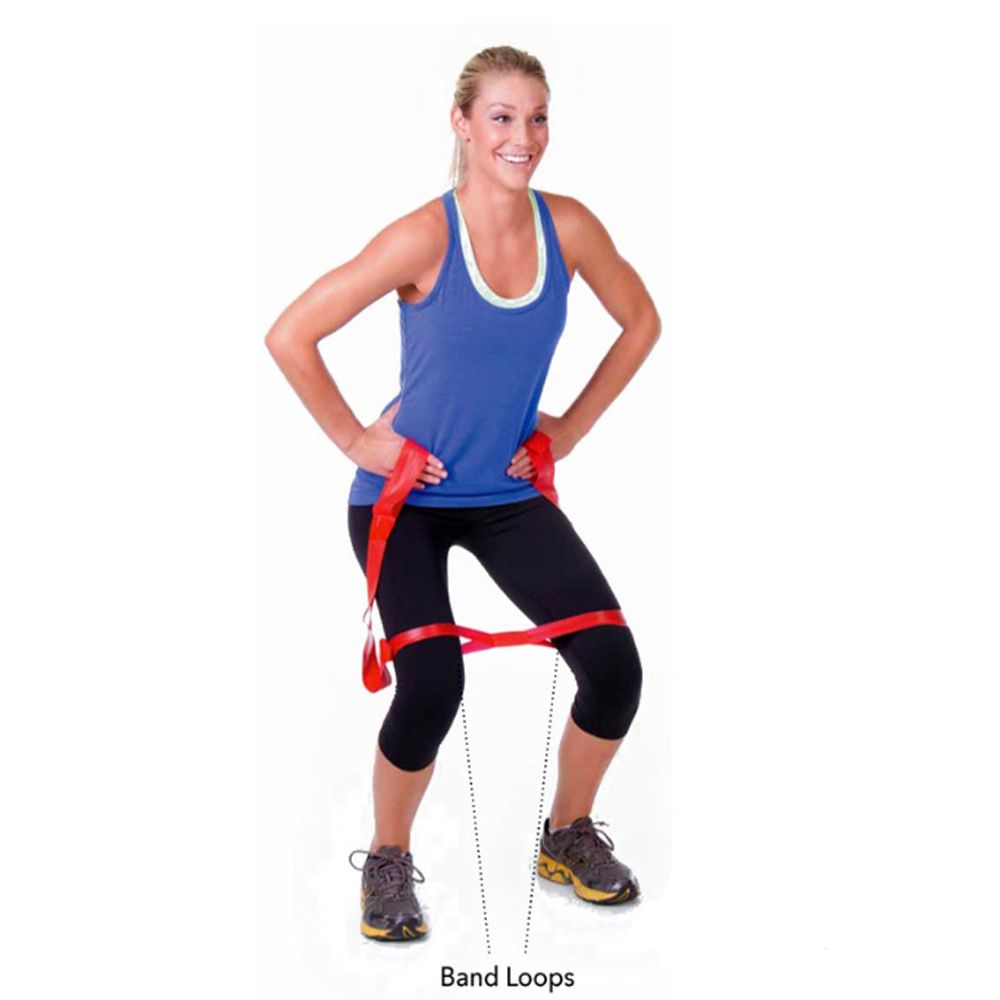 THERA-BAND - CLX CONSECUTIVE LOOP - GYENGE - SÁRGA - 2,2 M