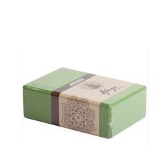 AMAYA - JÓGA TÉGLA - ZÖLD - 23 X 15 X 8 CM 