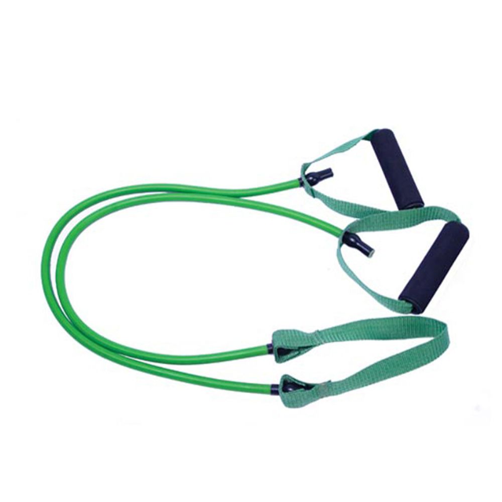 AMAYA - ERŐSÍTŐ GUMIKÖTÉL KÖZÉPSŐ PÁNTTAL - KÖZEPES - ZÖLD - 1,2 M