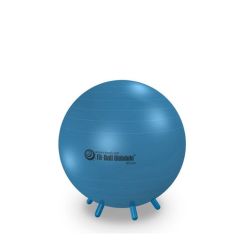 GYMNIC - FIT BALL - ÜLŐLABDA LÁBAKKAL - KÉK - 65 CM 