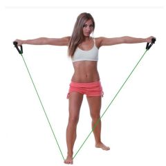 DITTMANN - FIT TUBE - GUMIKÖTÉL SZIVACSOS FOGANTYÚVAL - KÖZEPES - ZÖLD