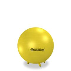 GYMNIC - FIT BALL - ÜLŐLABDA LÁBAKKAL - SÁRGA - 45 CM 