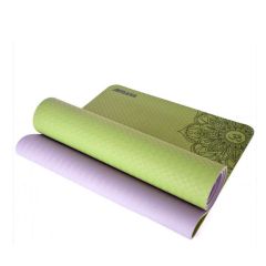 AMAYA - JÓGA SZŐNYEG - MANDALA MINTÁZATTAL - ZÖLD - 183 X 61 CM 