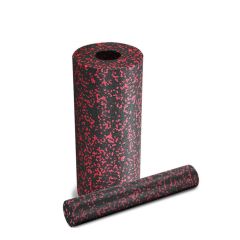 TRENDY - LUA 2 AZ 1 -  MASSZÁZS HENGER - FEKETE/PIROS