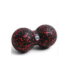 TRENDY - DUPLA - MASSZÍROZÓ LABDA - KEMÉNY - FEKETE/PIROS