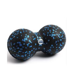 TRENDY - DUPLA - MASSZÍROZÓ LABDA - KEMÉNY - FEKETE/KÉK