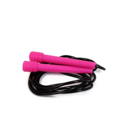 AKTIVSPORT - MŰANYAG UGRÁLÓKÖTÉL - RÓZSASZÍN - 213 CM 