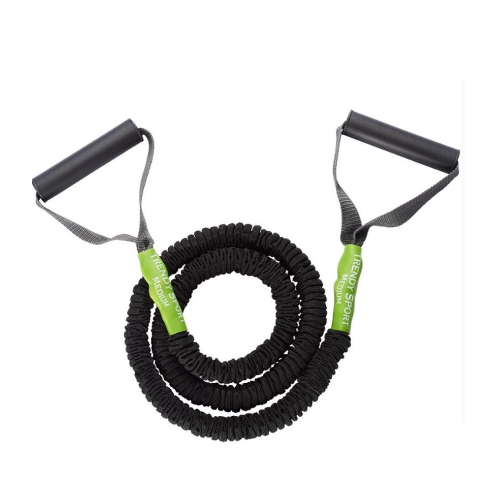 TRENDY - ERŐSÍTETT GUMIKÖTÉL - KÖZEPES - ZÖLD 