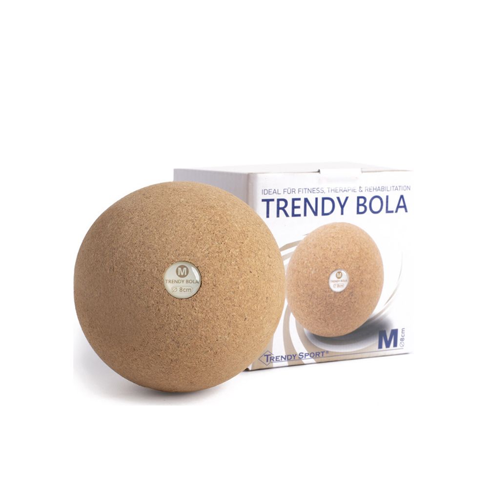 TRENDY - BOLA - MASSZÁZS LABDA - PARAFA - 8 CM 
