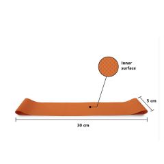 TRENDY MEDICAL - LÁBERŐSÍTŐ GUMIHUROK LATEX MENTES - NARANCSSÁRGA