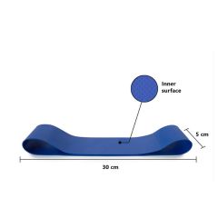 TRENDY MEDICAL - LÁBERŐSÍTŐ GUMIHUROK LATEX MENTES - KÉK 