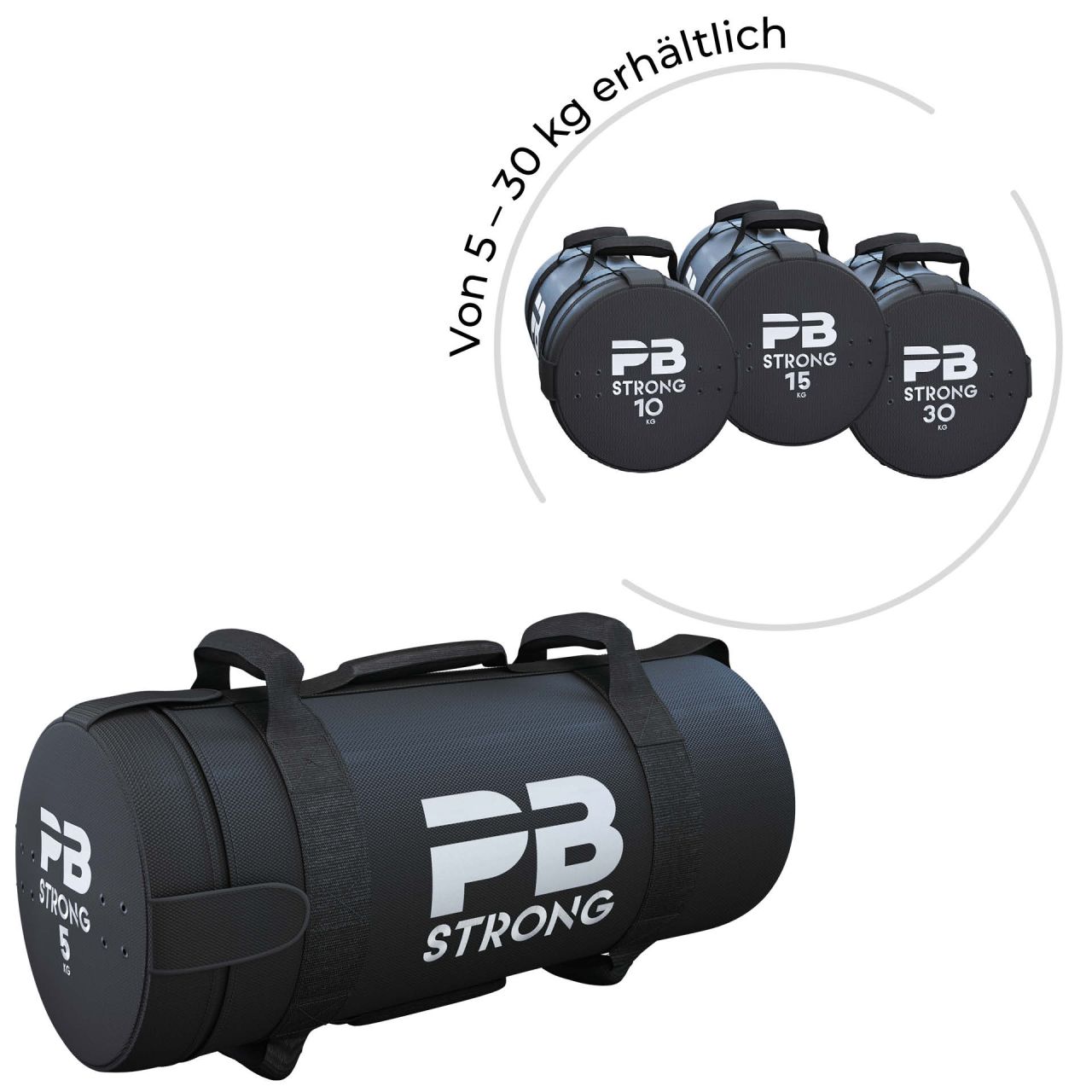 PERFORM BETTER - PB STRONG COREBAG KEVLAR - FUNKCIÓNÁLIS FOGANTYÚS SÚLYZSÁK - 15 KG