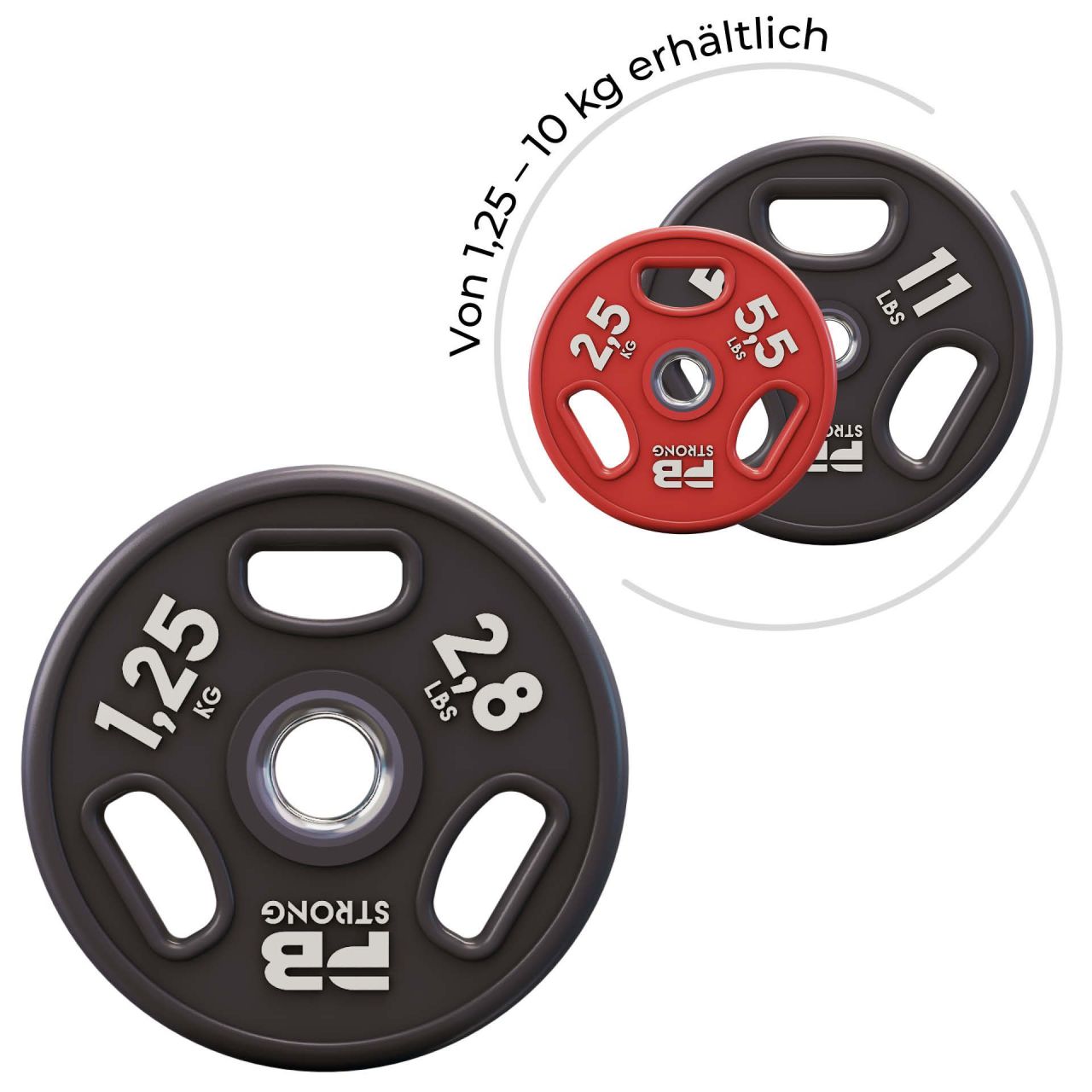 PERFORM BETTER - PB URETHANE HANTELSCHEIBE - SÚLYTÁRCSA - 5 KG