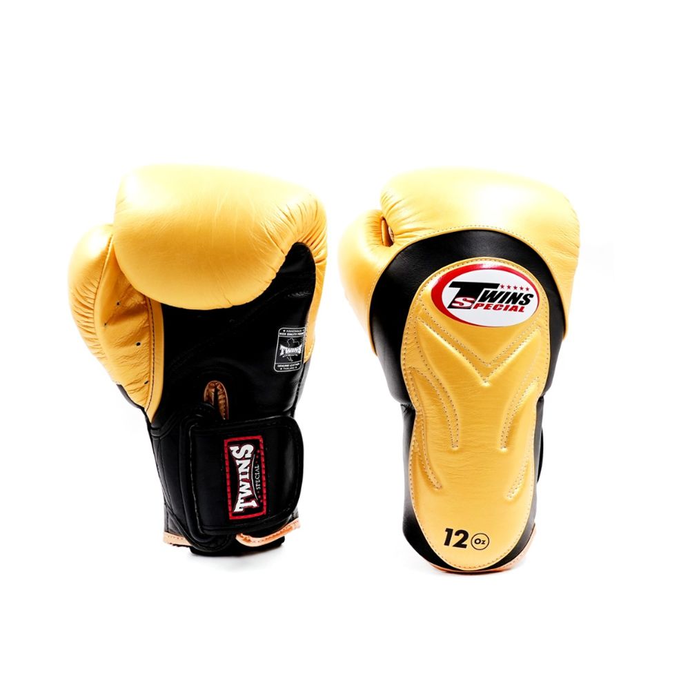 TWINS - BOXING GLOVE - BGVL 6 BLACK/GOLD