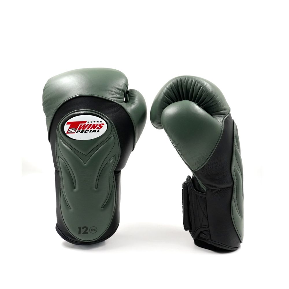TWINS - BOXING GLOVES - BGVL 6 BLACK/OLIVE