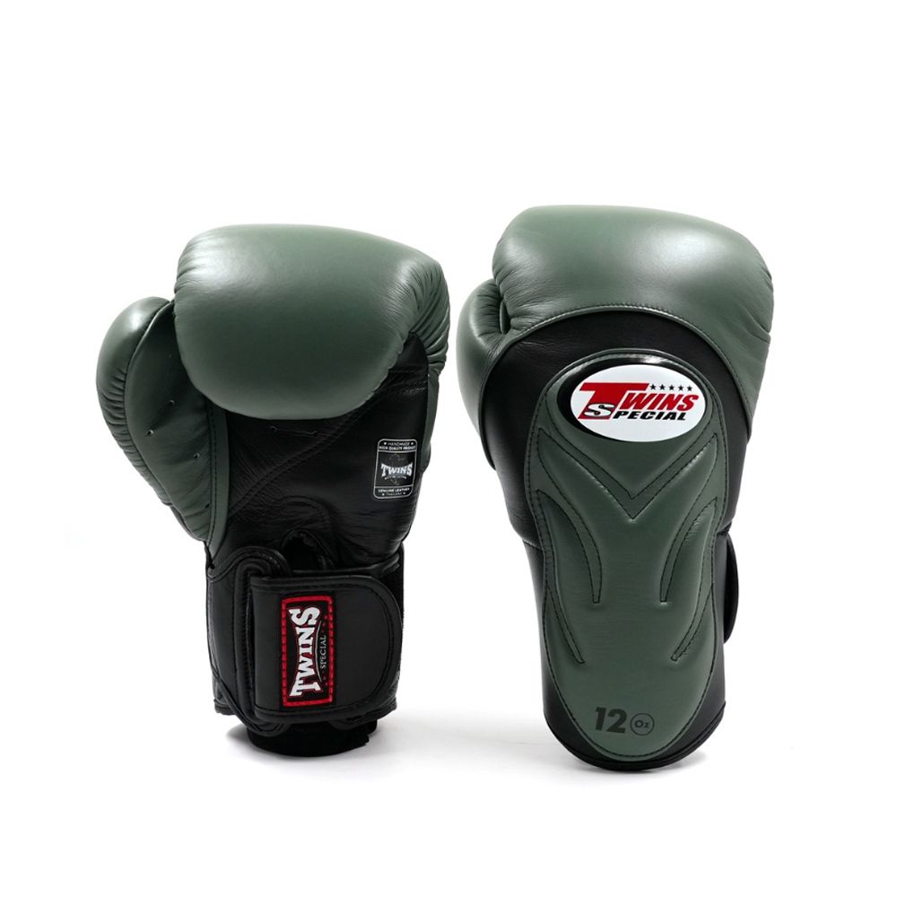TWINS - BOXING GLOVES - BGVL 6 BLACK/OLIVE