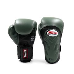 TWINS - BOXING GLOVES - BGVL 6 BLACK/OLIVE
