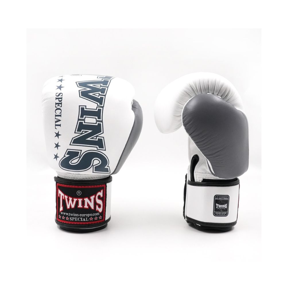 TWINS - BOXING GLOVES - BGVL 8 WHITE/GREY