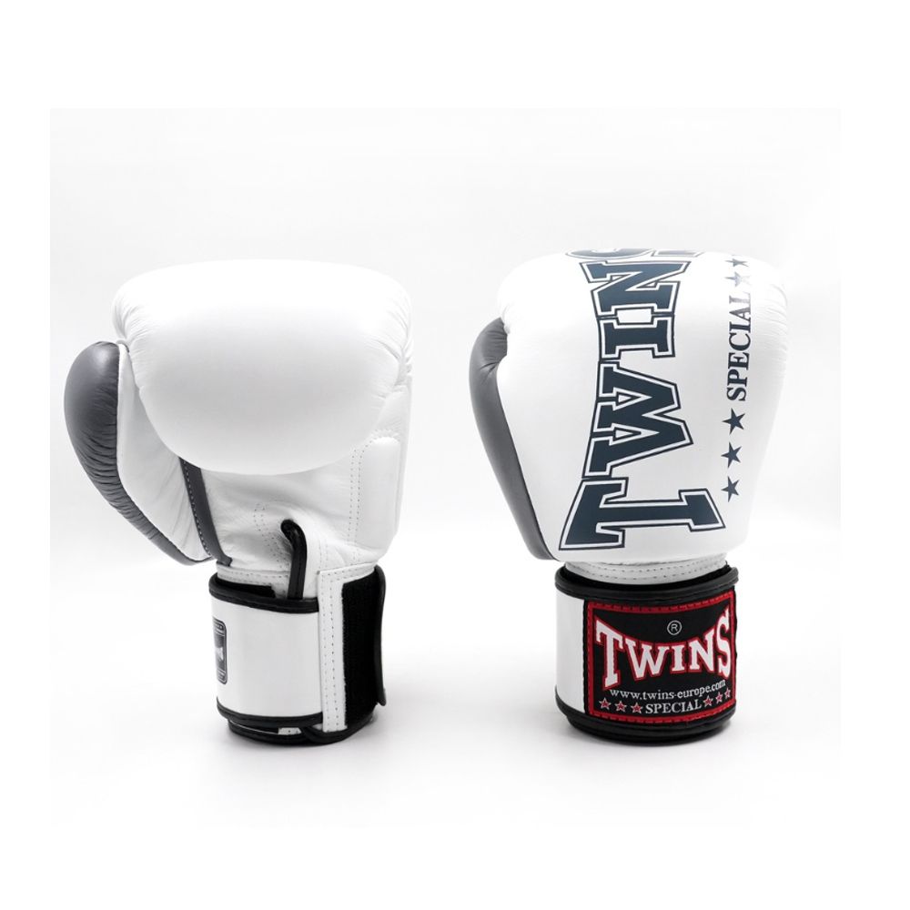 TWINS - BOXING GLOVES - BGVL 8 WHITE/GREY