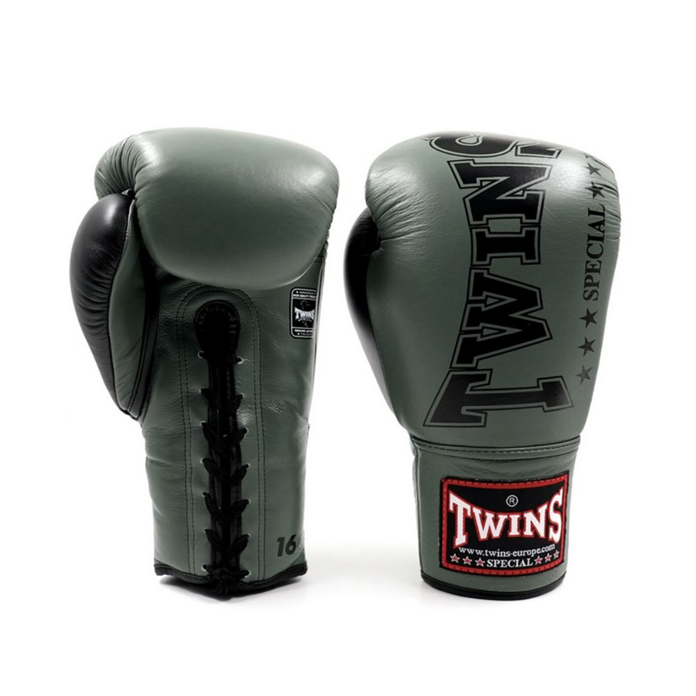 TWINS - BOXING GLOVES - BGLL 8 OLIVE/BLACK