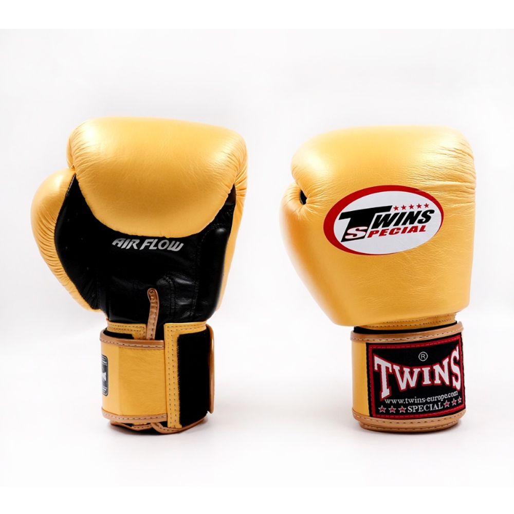 TWINS - BOXING GLOVES - BGVL 3 AIR BLACK/GOLD