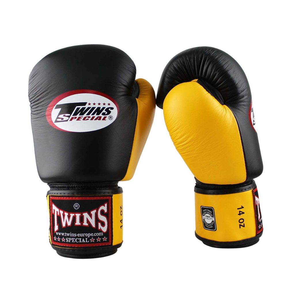 TWINS - BOXING GLOVES - BGVL 3-2T YELLOW/BLACK