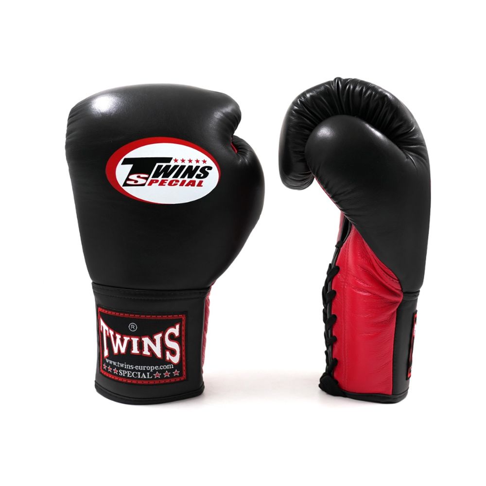 TWINS - BOXING GLOVES - BGLL-1 RD/BK TWINS - BOXING GLOVES - BGLL-1 RD/BK