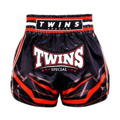 TWINS - THAI BOX SHORT - TTBL RACING BLACK/RED