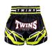 TWINS - THAI BOX SHORT - TTBL RACING BLACK/GREEN
