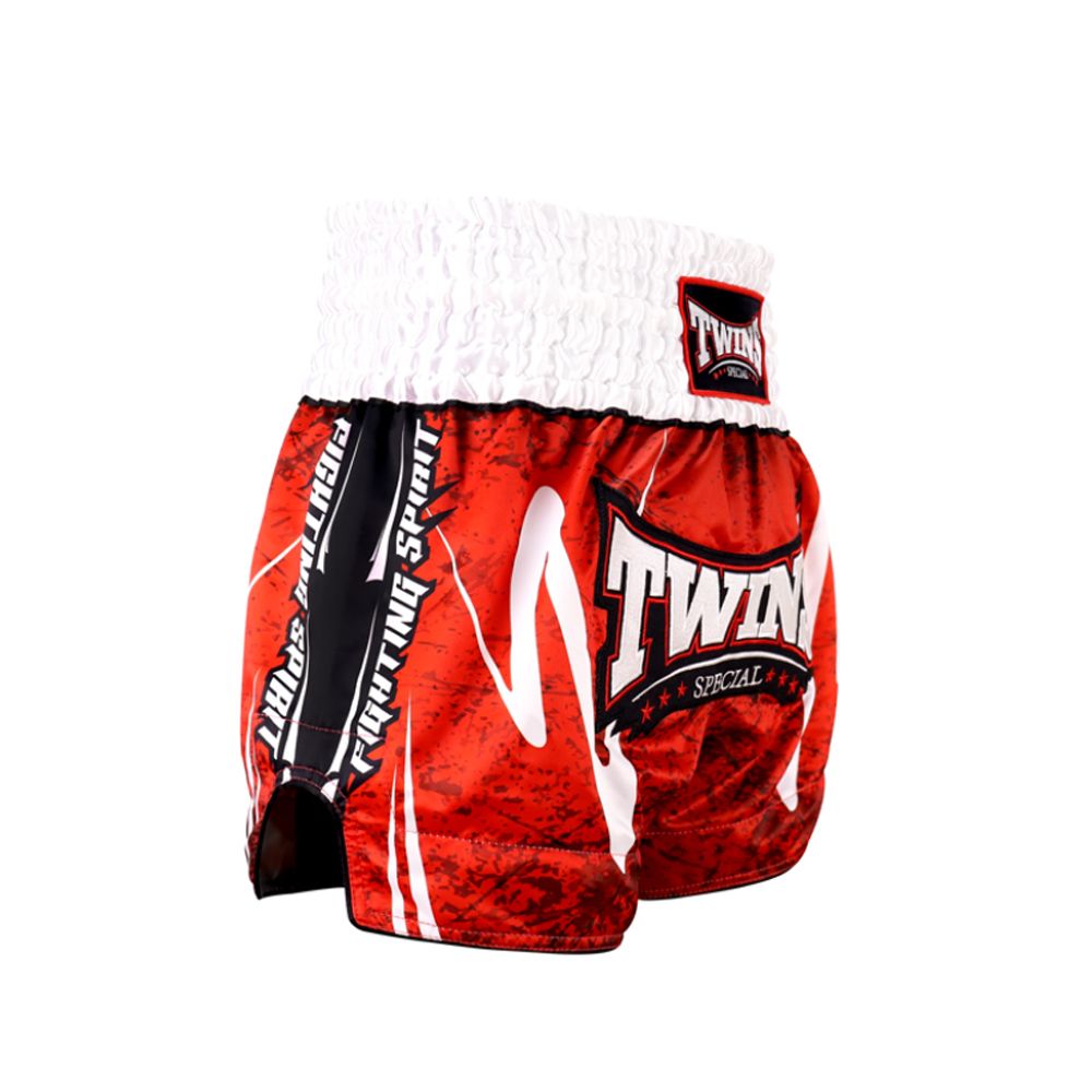 TWINS - THAI BOX SHORT -TTBL RUSTY RED