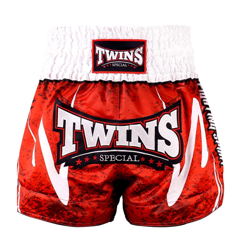 TWINS - THAI BOX SHORT -TTBL RUSTY RED