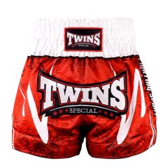 TWINS - THAI BOX SHORT -TTBL RUSTY RED
