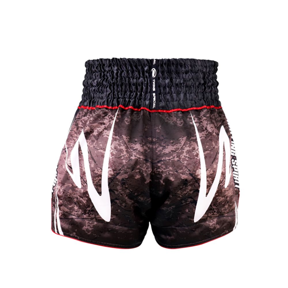 TWINS - THAI BOX SHORT - TTBL RUSTY BLACK