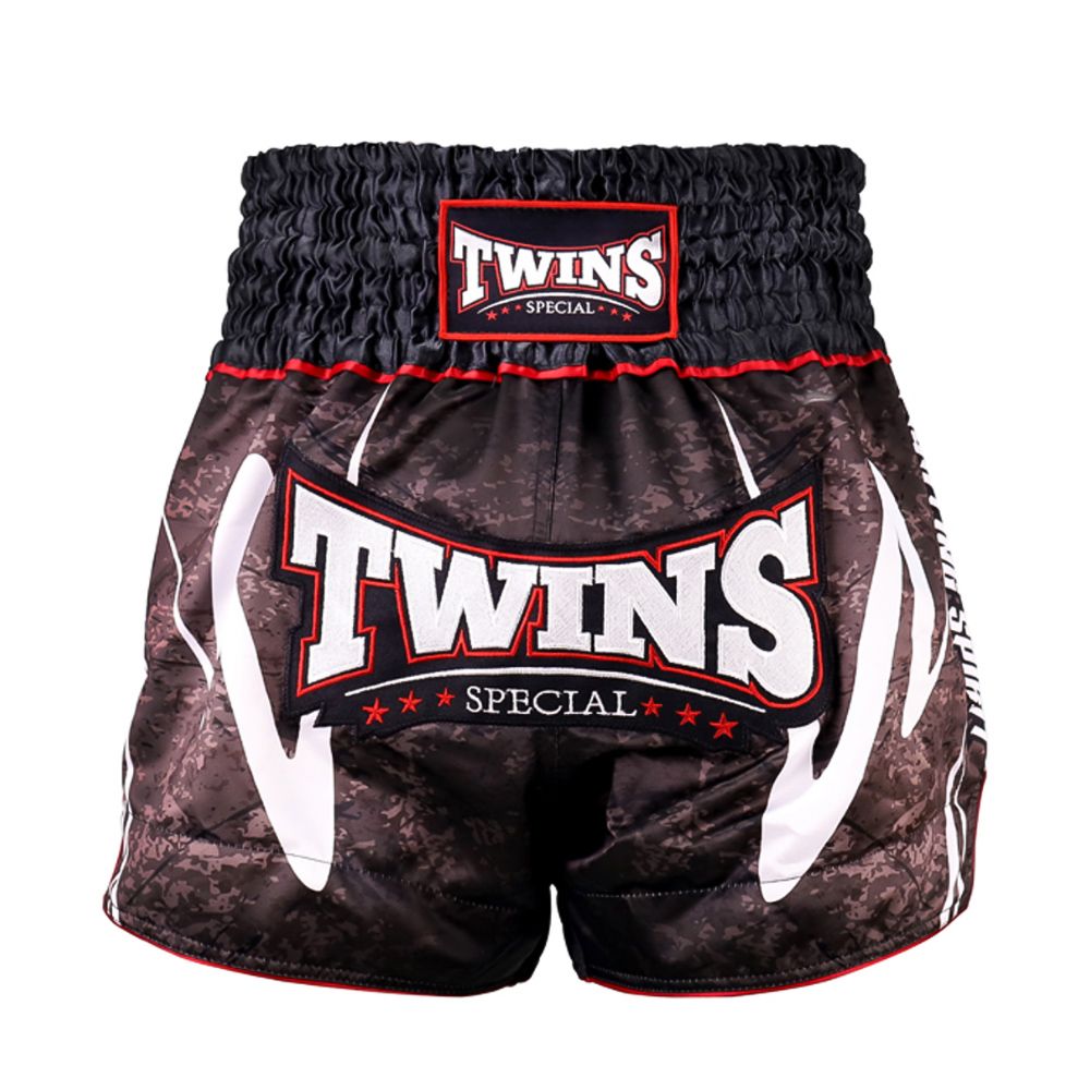 TWINS - THAI BOX SHORT - TTBL RUSTY BLACK