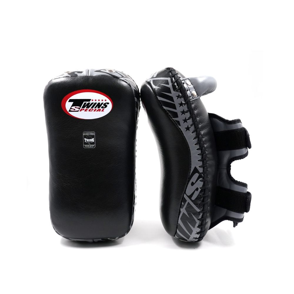 TWINS - THAI PADS - KPL 12 BLACK/GREY - L-ES TWINS - THAI PADS - KPL 12 BLACK/GREY - L-ES