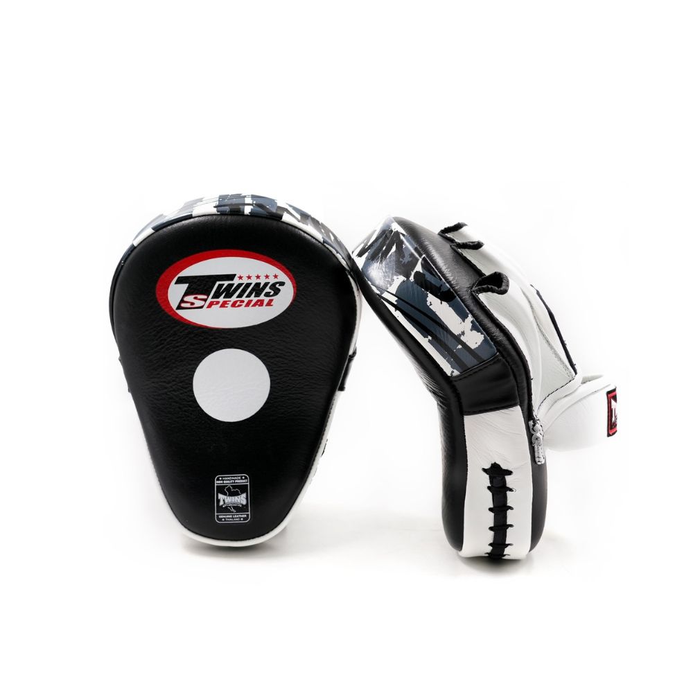 TWINS - FOCUS MITTS - PML 10 BLACK/WHITE