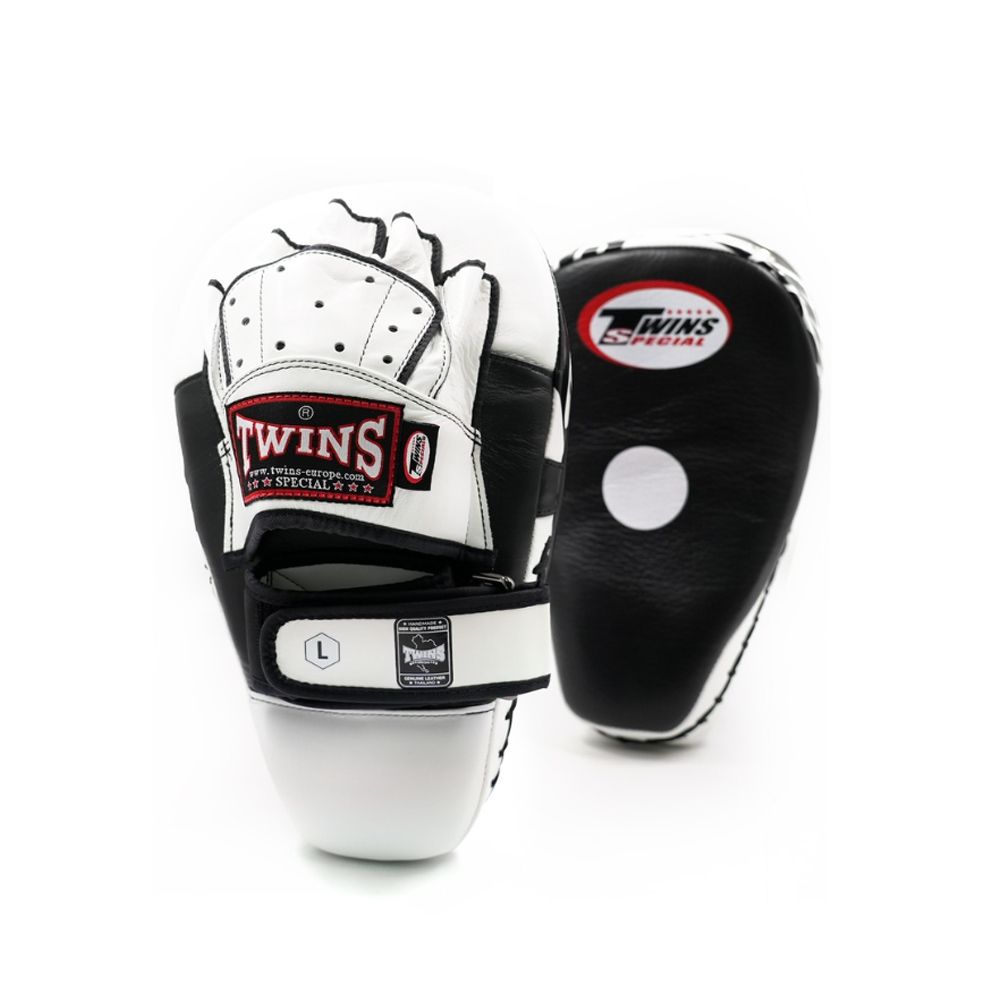 TWINS - FOCUS MITTS - PML 21 BLACK/WHITE