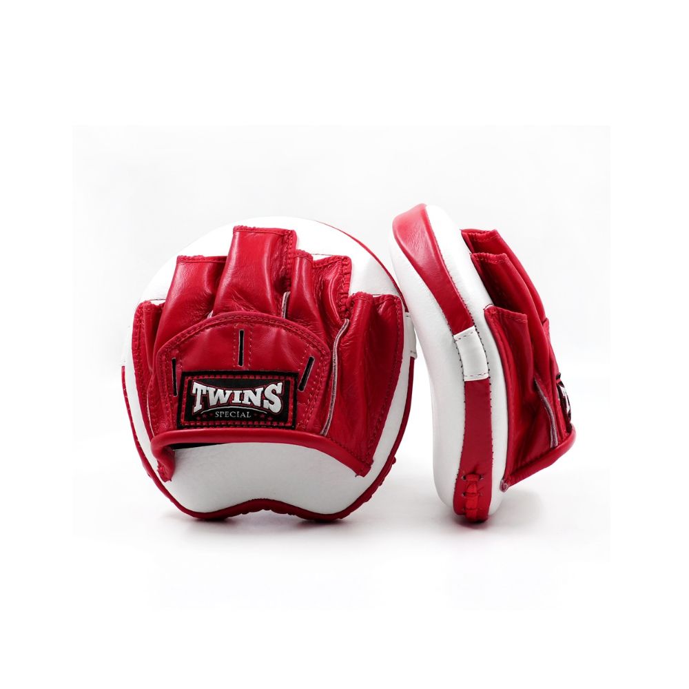 TWINS - FOCUS MITTS - PML 13 WHITE/RED