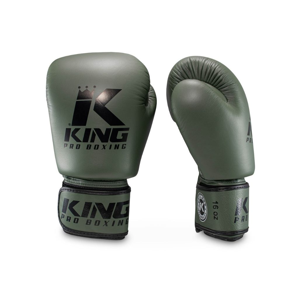KING PRO BOXING - BOXING GLOVES - KPB/BGVL 3 MILITARY KING PRO BOXING - BOXING GLOVES - KPB/BGVL 3 MILITARY