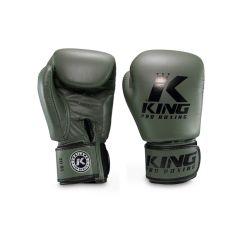 KING PRO BOXING - BOXING GLOVES - KPB/BGVL 3 MILITARY