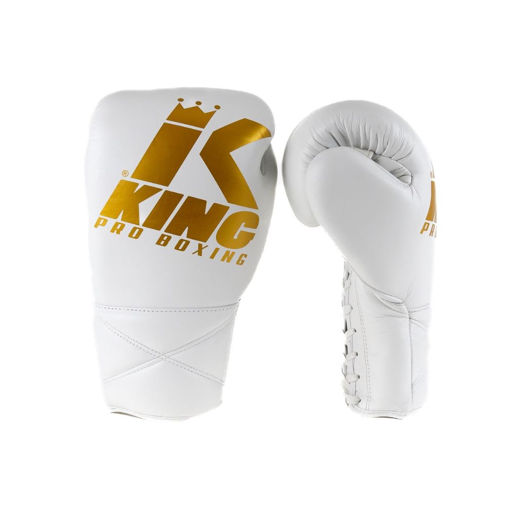 KING PRO BOXING - BOXING GLOVES - KPB XK LU WHITE/GOLD KING PRO BOXING - BOXING GLOVES - KPB XK LU WHITE/GOLD