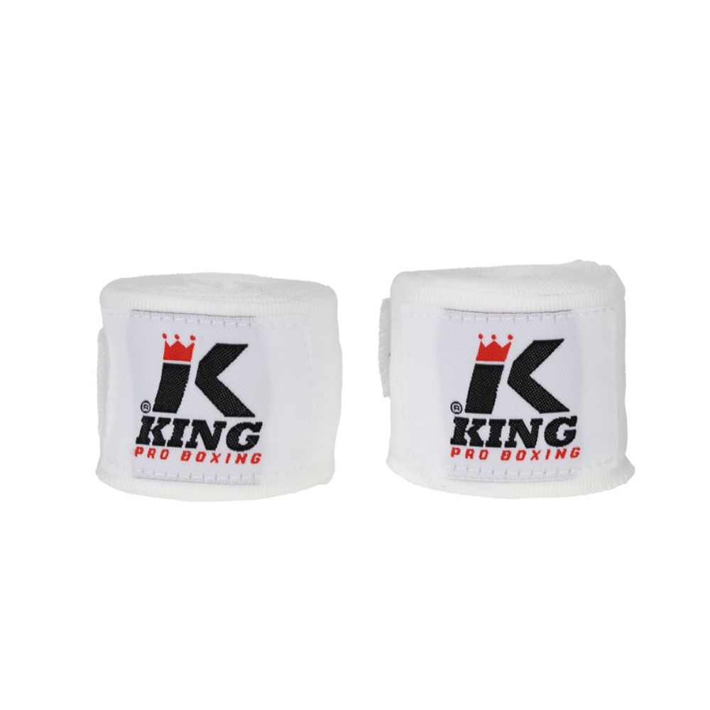 KING PRO BOXING - HANDWRAPS - KPB BPC WHITE