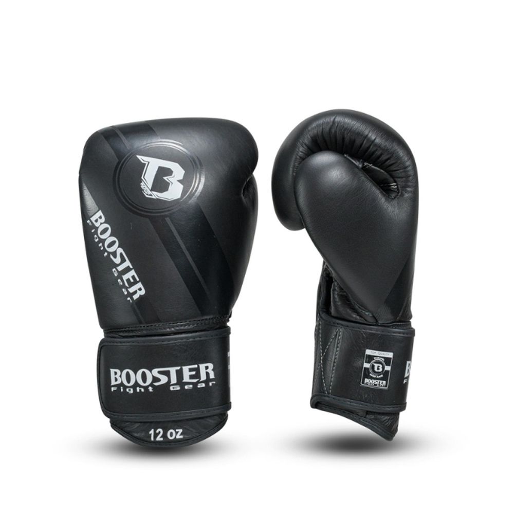 BOOSTER PRO RANGE - BOXING GLOVES - BGL 1 V3 BLACK FOIL BOOSTER PRO RANGE - BOXING GLOVES - BGL 1 V3 BLACK FOIL