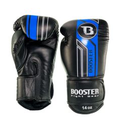 BOOSTER PRO RANGE -  BOXING GLOVES - BGL V9 BLACK/BLUE