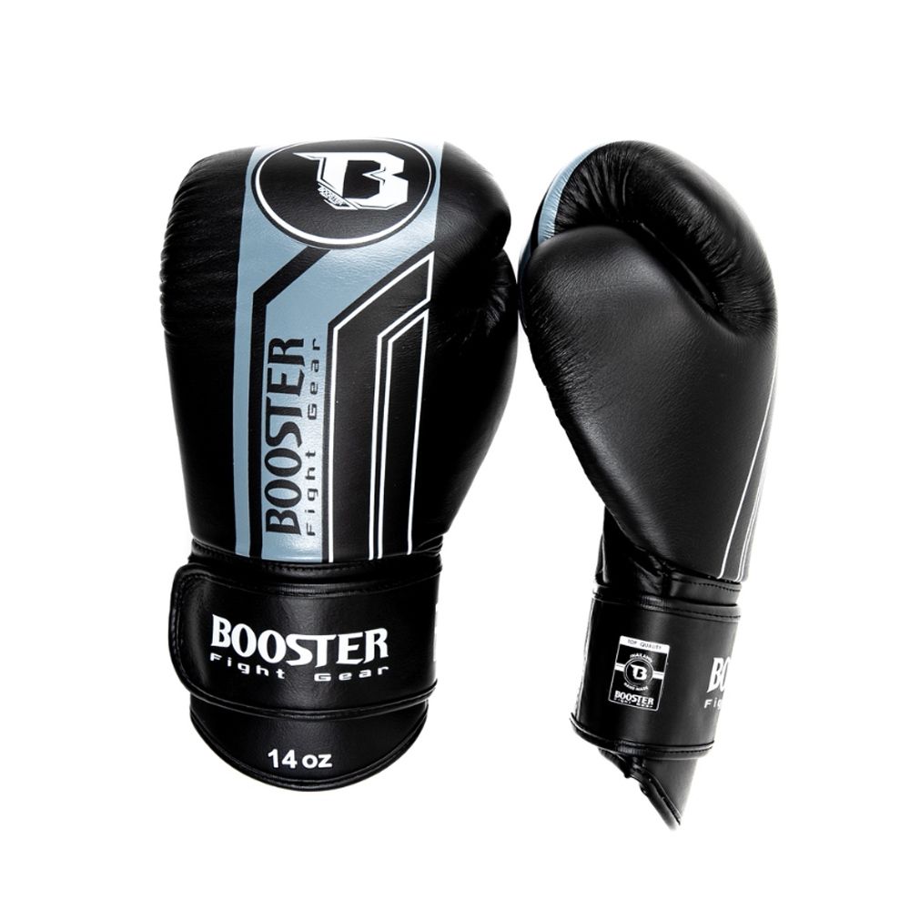 BOOSTER PRO RANGE -  BOXING GLOVES - BGL V9 BLACK/GREY
