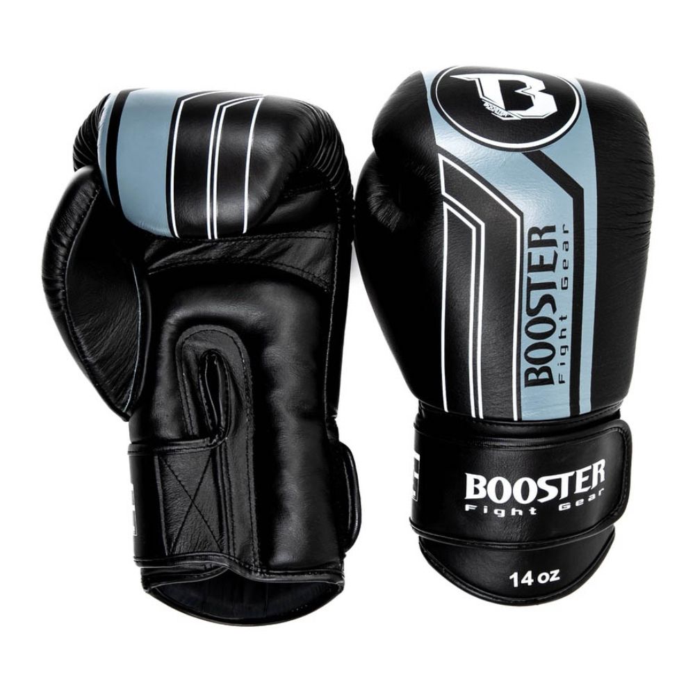 BOOSTER PRO RANGE -  BOXING GLOVES - BGL V9 BLACK/GREY