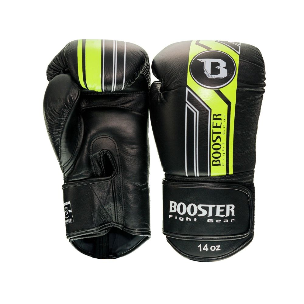 BOOSTER PRO RANGE -  BOXING GLOVES - BGL V9 BLACK/YELLOW