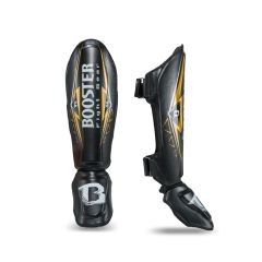 BOOSTER PRO RANGE - SHINGUARDS - SG WAR BK/GD